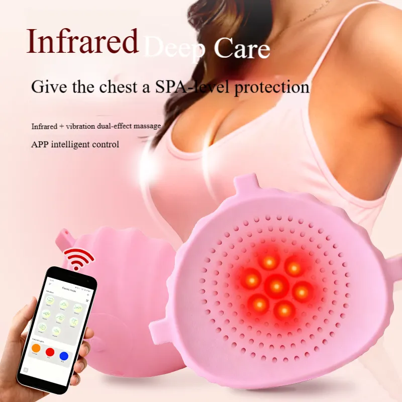 LumaGlow App-Controlled Breast Massager