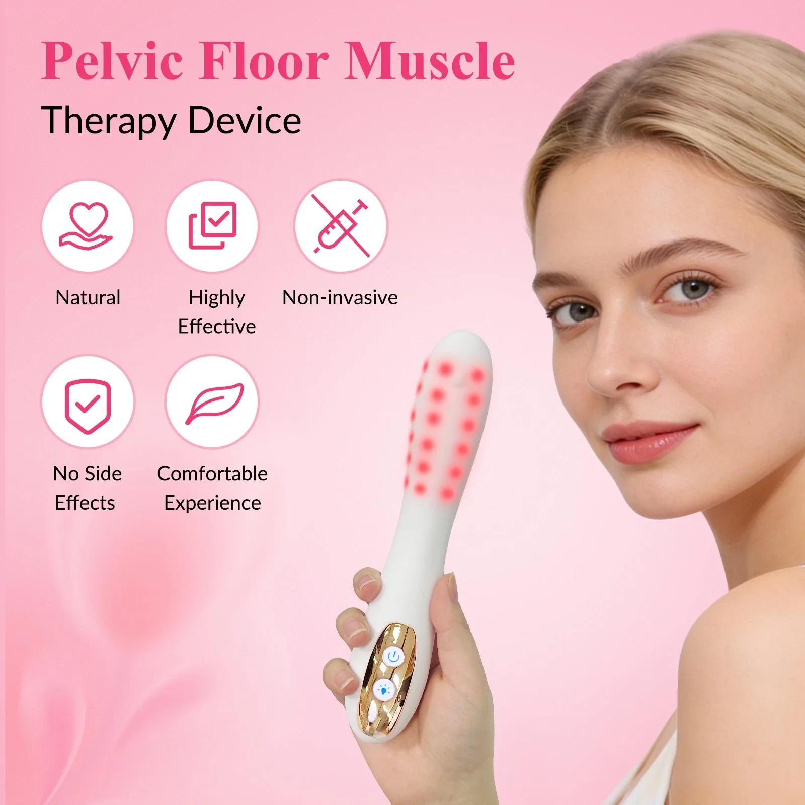 LumaCare Red Light Warming Vibrator