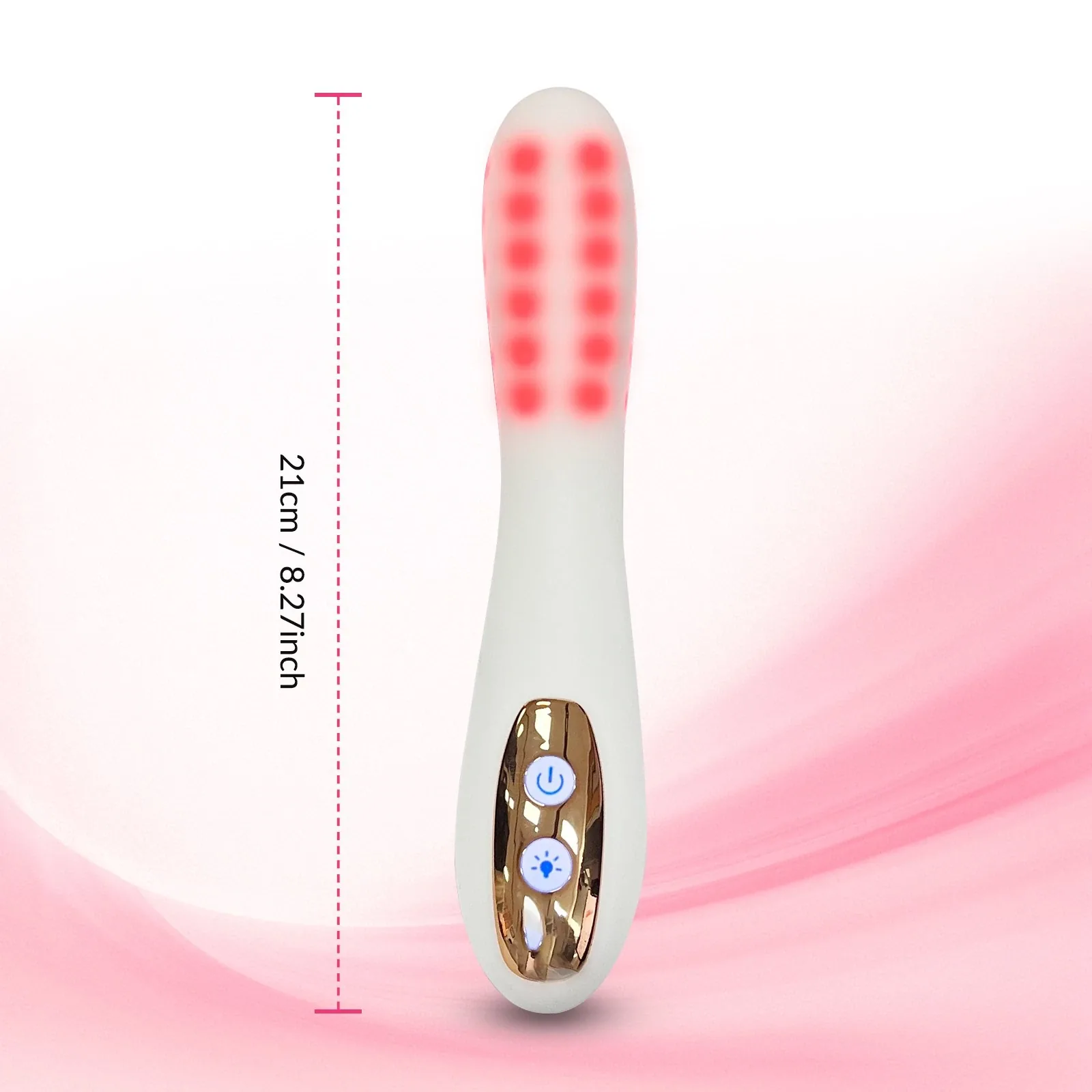 LumaCare Red Light Warming Vibrator - Image 3