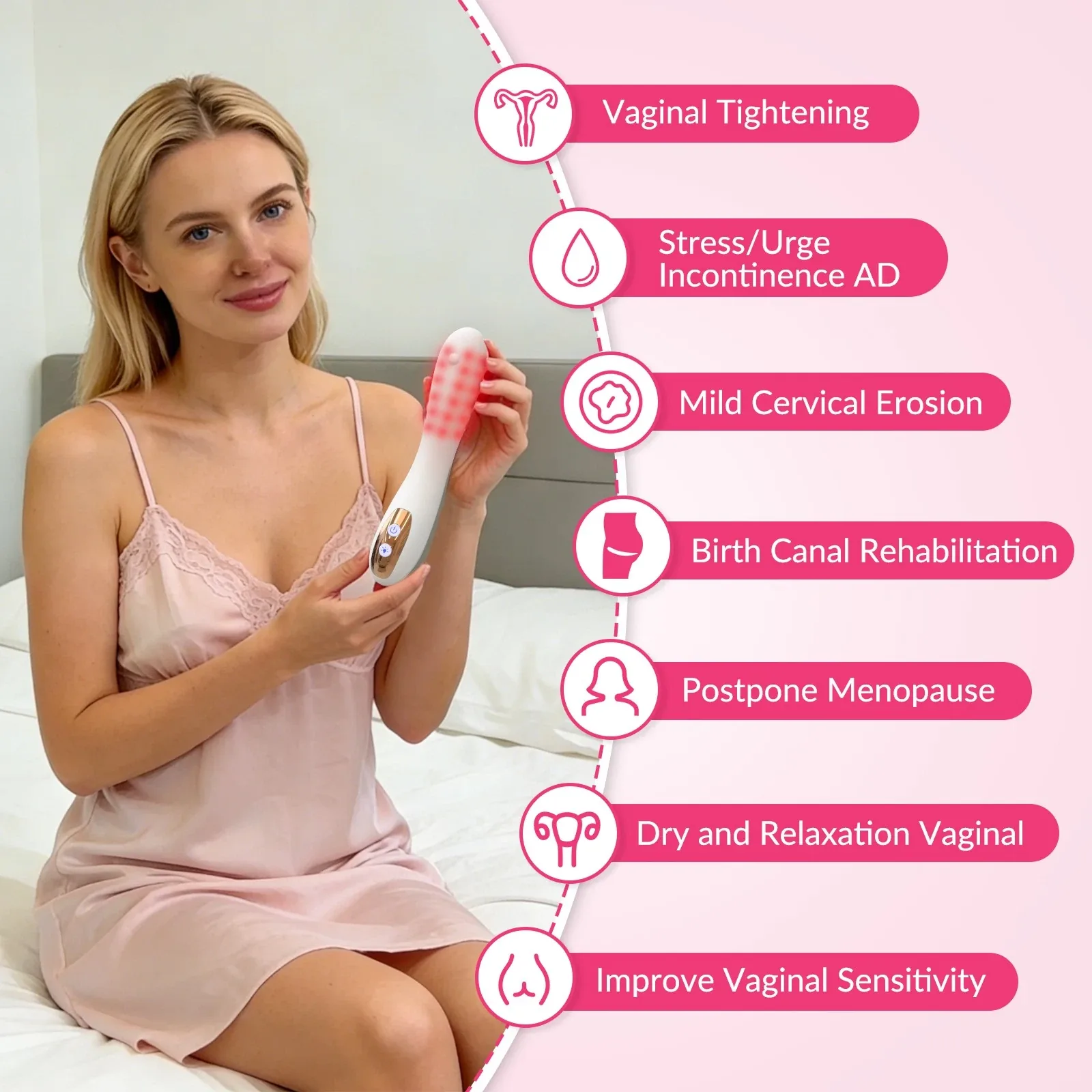 LumaCare Red Light Warming Vibrator - Image 6