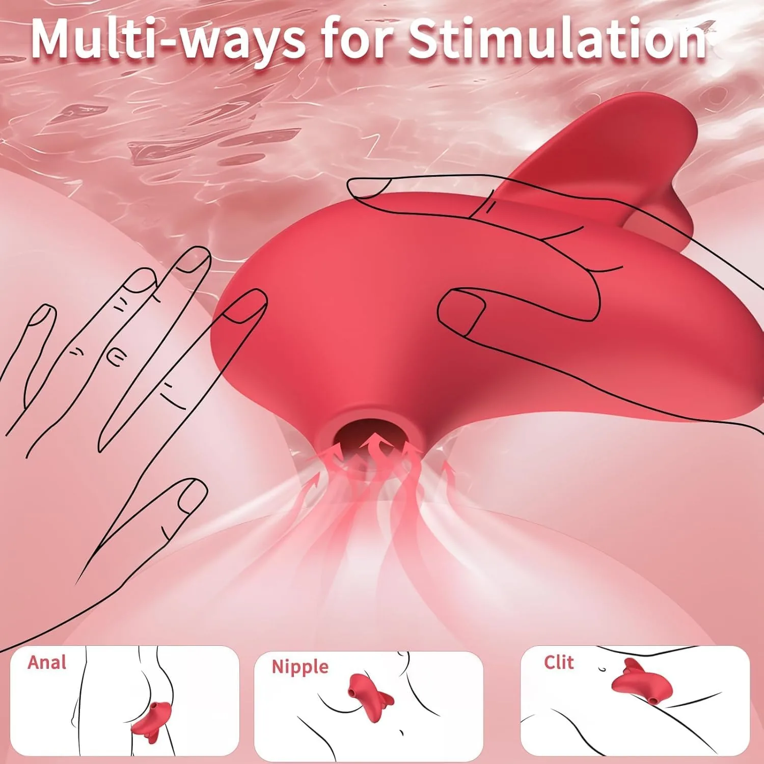 HeartPulse 10-Mode Suction Stimulator - Image 3