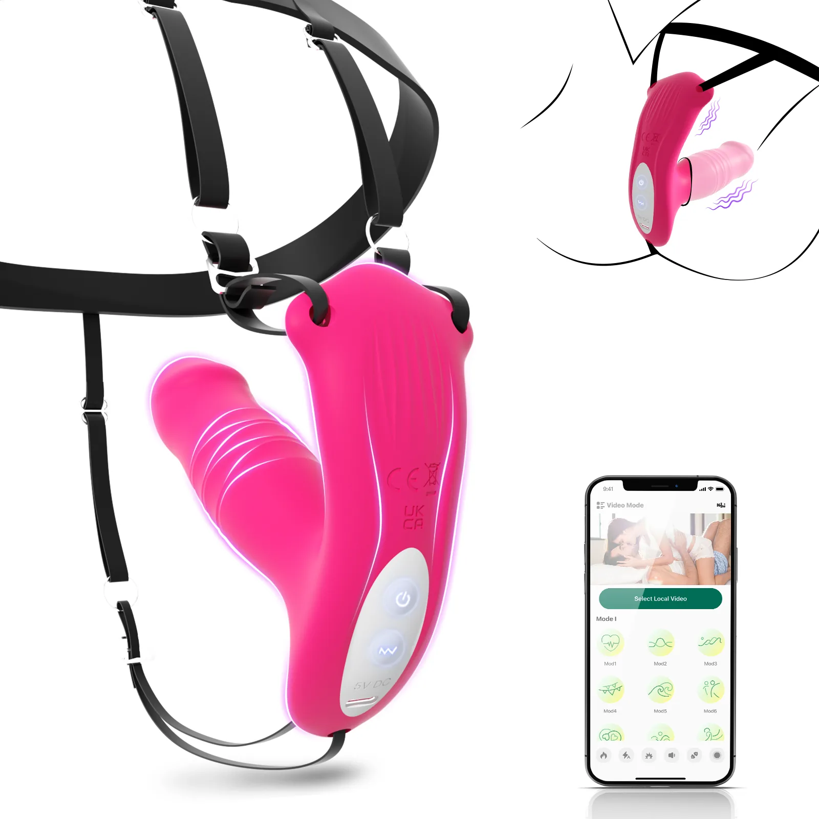 PulseRide App-Controlled Thrusting Wearable